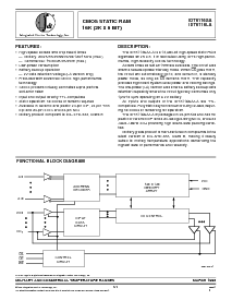 浏览型号IDT6116SA25P的Datasheet PDF文件第1页