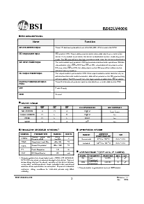 浏览型号BS62LV4006SC-55的Datasheet PDF文件第2页