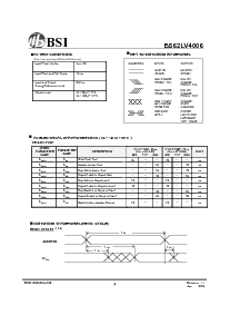 浏览型号BS62LV4006SC-55的Datasheet PDF文件第4页