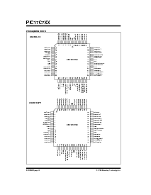 浏览型号PIC17C766T-16I/L的Datasheet PDF文件第2页