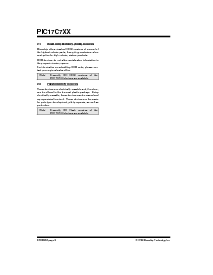 浏览型号PIC17C766T-16I/L的Datasheet PDF文件第8页