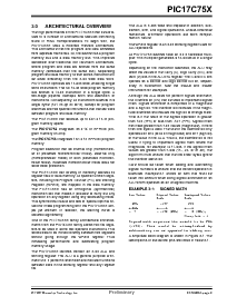 浏览型号PIC17C756T-08I/PQ的Datasheet PDF文件第9页