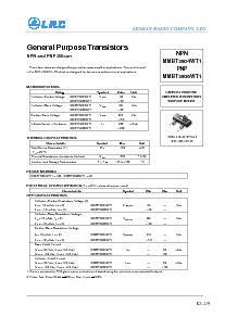 浏览型号MMBT3906WT1的Datasheet PDF文件第1页