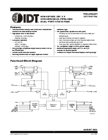 浏览型号709179L12PF的Datasheet PDF文件第1页