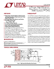 浏览型号LTC3719EG的Datasheet PDF文件第1页