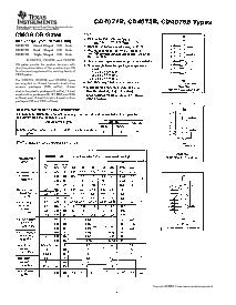 浏览型号CD4071BE的Datasheet PDF文件第1页