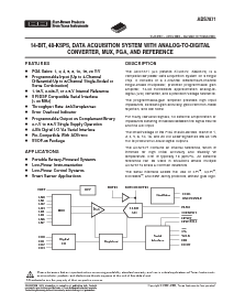 浏览型号ADS7871IDBR的Datasheet PDF文件第1页