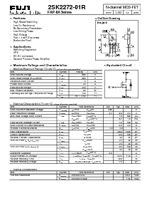 浏览型号2SK2272-01R的Datasheet PDF文件第1页