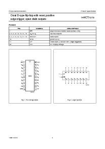 浏览型号74HCT7273的Datasheet PDF文件第4页