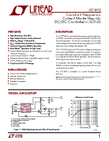 浏览型号LTC1872ES6的Datasheet PDF文件第1页