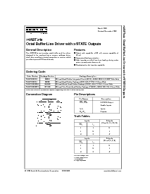 浏览型号74ABT240CMSA的Datasheet PDF文件第1页