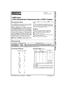 浏览型号74ABT16500CSSC的Datasheet PDF文件第1页