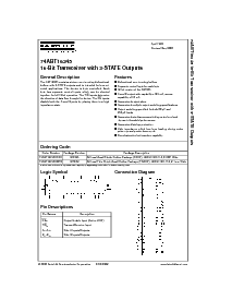 浏览型号74ABT16245的Datasheet PDF文件第1页