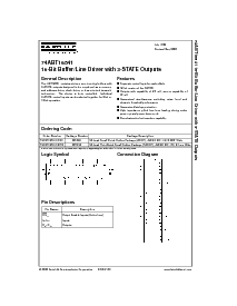 浏览型号74ABT16541CMTD的Datasheet PDF文件第1页