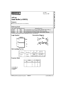 浏览型号74F125PC的Datasheet PDF文件第1页