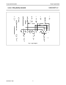 浏览型号74HC147N的Datasheet PDF文件第5页