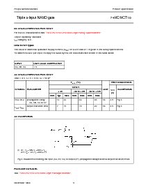 浏览型号74HC10的Datasheet PDF文件第5页