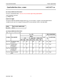 浏览型号74HC126N的Datasheet PDF文件第5页