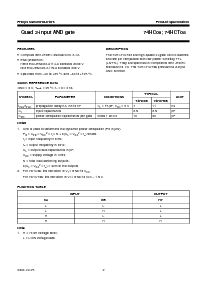 浏览型号74HC08D的Datasheet PDF文件第2页