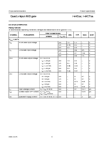 浏览型号74HC08PW的Datasheet PDF文件第6页