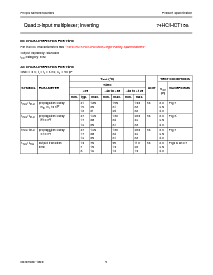 浏览型号74HC158N的Datasheet PDF文件第5页