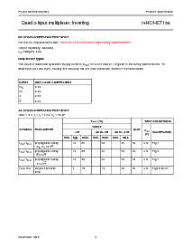 浏览型号74HC158D的Datasheet PDF文件第6页