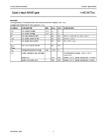 浏览型号74HC03N的Datasheet PDF文件第4页