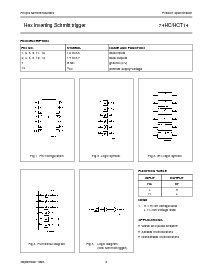 浏览型号74HC14D的Datasheet PDF文件第3页