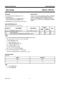 浏览型号74HC04的Datasheet PDF文件第2页