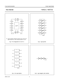 浏览型号74HC04的Datasheet PDF文件第4页