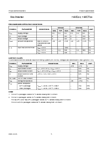 浏览型号74HC04的Datasheet PDF文件第5页