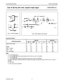 浏览型号74HC107N的Datasheet PDF文件第4页