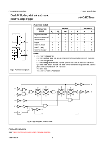浏览型号74HC109D的Datasheet PDF文件第4页