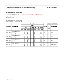 浏览型号74HC138PW的Datasheet PDF文件第5页