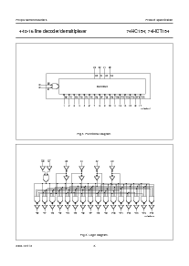 浏览型号74HC154D的Datasheet PDF文件第6页