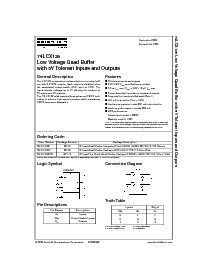 浏览型号74LCX126的Datasheet PDF文件第1页
