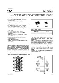 浏览型号74LCX245MTR的Datasheet PDF文件第1页