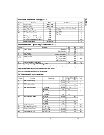 浏览型号74LCX08MTC的Datasheet PDF文件第3页