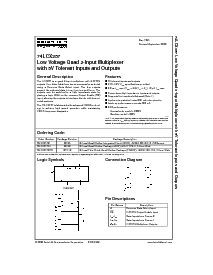 浏览型号74LCX257SJ的Datasheet PDF文件第1页