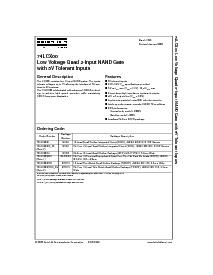 浏览型号74LCX00的Datasheet PDF文件第1页
