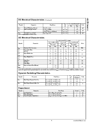 浏览型号74LCX162374GX的Datasheet PDF文件第5页