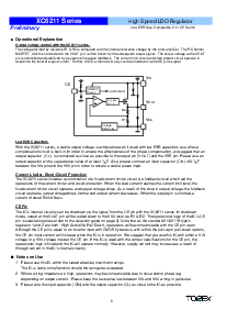 浏览型号XC6211A02ML的Datasheet PDF文件第6页