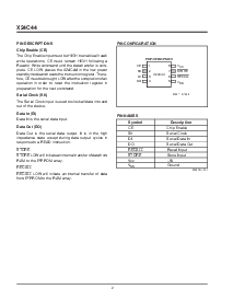 浏览型号X24C44的Datasheet PDF文件第2页