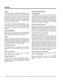 浏览型号X24C44的Datasheet PDF文件第4页