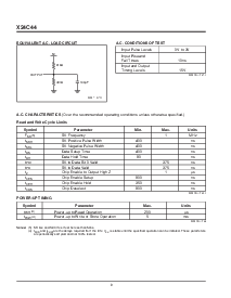 浏览型号X24C44的Datasheet PDF文件第8页