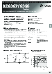 浏览型号XC6368B的Datasheet PDF文件第1页