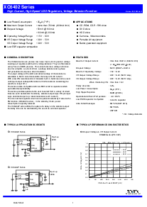浏览型号XC6402的Datasheet PDF文件第1页