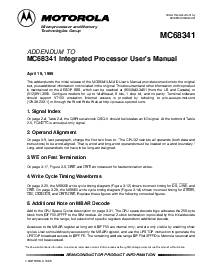 浏览型号XC68341FT25的Datasheet PDF文件第2页