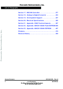 浏览型号XC68HC12D60CFU8的Datasheet PDF文件第6页