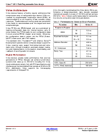 浏览型号XCV100-5PQ240I的Datasheet PDF文件第2页